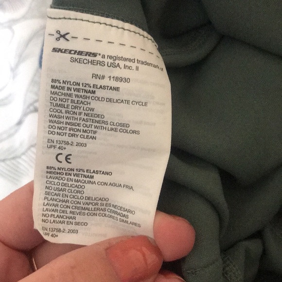 Skechers Go Walk Lite Pant Yoga Gym Pants Back Pockets Seafoam Green - Picture 7 of 15